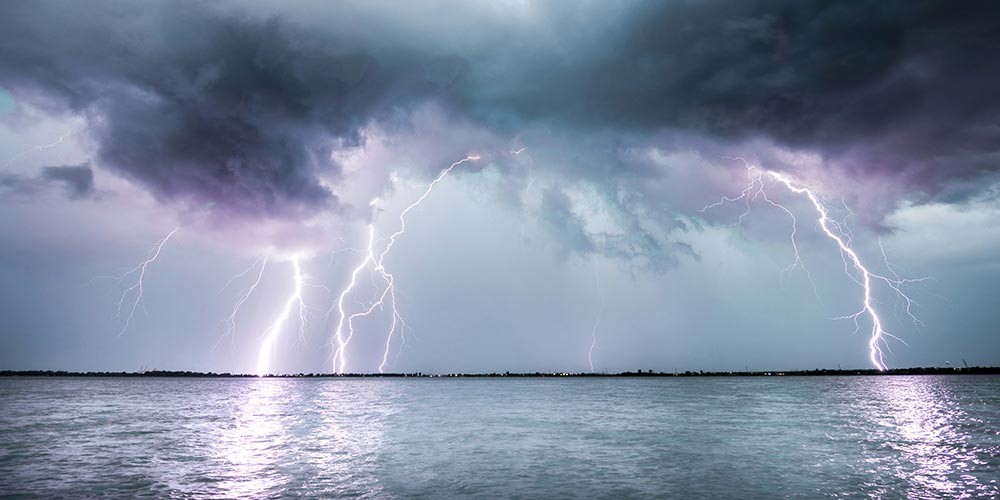 Storm with Lightning